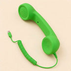Retro Telephone Handset – USB-C Anti-Radiation Cell Phone Receiver