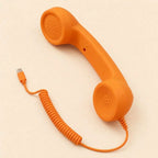 Retro Telephone Handset – USB-C Anti-Radiation Cell Phone Receiver