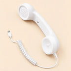 Retro Telephone Handset – USB-C Anti-Radiation Cell Phone Receiver
